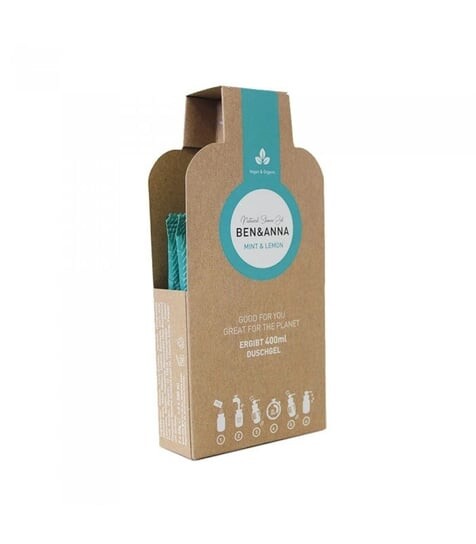 Натуральный гель для душа в хлопьях MINT&LEMON, ZERO WASTE, 2х20г, производитель BEN&ANNA
Натуральный гель для душа в хлопьях MINT&LEMON, ZERO WASTE, 2х20г, производитель BEN&ANNA