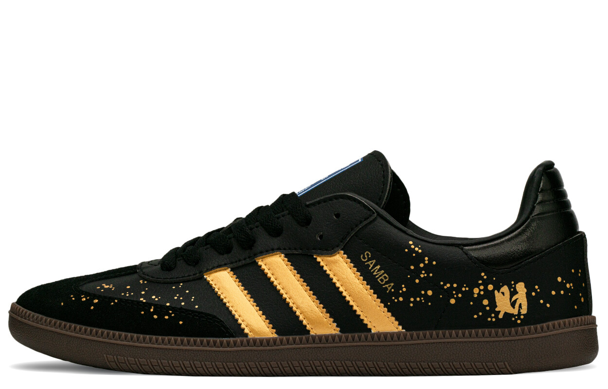 Кроссовки adidas originals Samba Series Skateboarding Shoes Unisex Low-top Black/gold, черный/золотой
Кроссовки adidas originals Samba Series Skateboarding Shoes Unisex Low-top Black/gold, черный/золотой