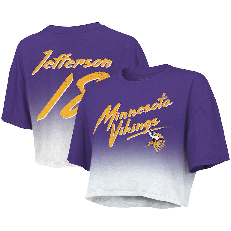 Футболка с именем и номером Majestic Threads Minnesota Vikings, фиолетовый
Футболка с именем и номером Majestic Threads Minnesota Vikings, фиолетовый