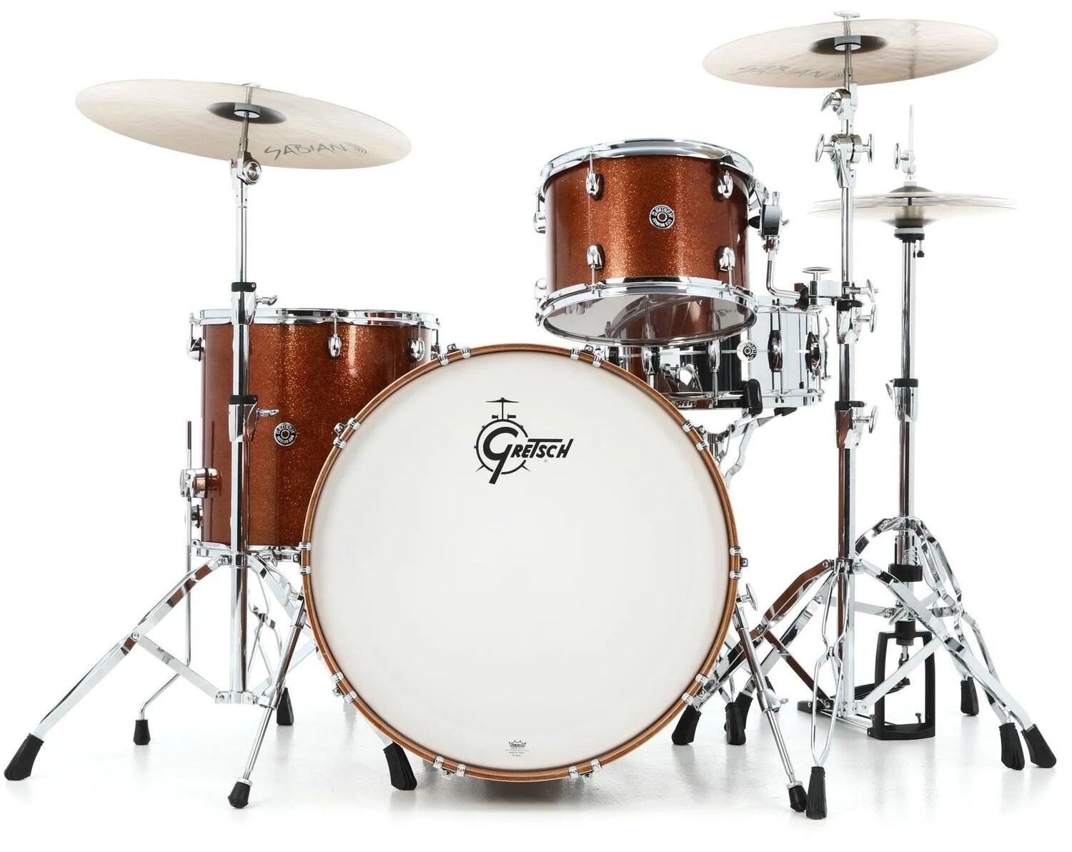 Gretsch Drums Catalina Club CT1-R443C Набор из трех предметов — бронзовый блеск
Gretsch Drums Catalina Club CT1-R443C Набор из трех предметов — бронзовый блеск