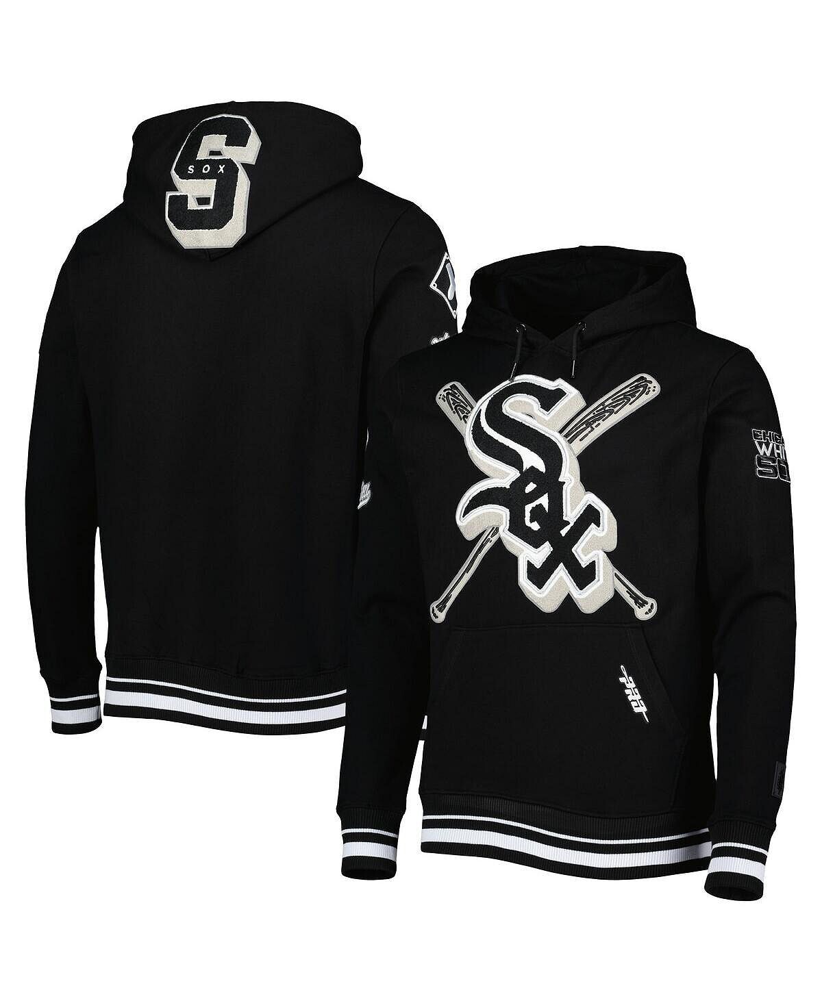 Мужской черный пуловер с капюшоном и логотипом Chicago White Sox Mash Up Pro Standard
Мужской черный пуловер с капюшоном и логотипом Chicago White Sox Mash Up Pro Standard