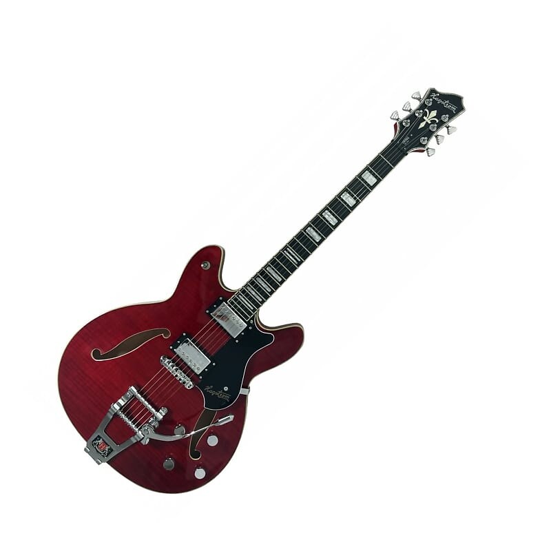 Электрогитара Hagstrom TREVIDLX-WCT Viking Deluxe Tremar Contoured Top Joint Set Neck 6-String Electric Guitar
Электрогитара Hagstrom TREVIDLX-WCT Viking Deluxe Tremar Contoured Top Joint Set Neck 6-String Electric Guitar
