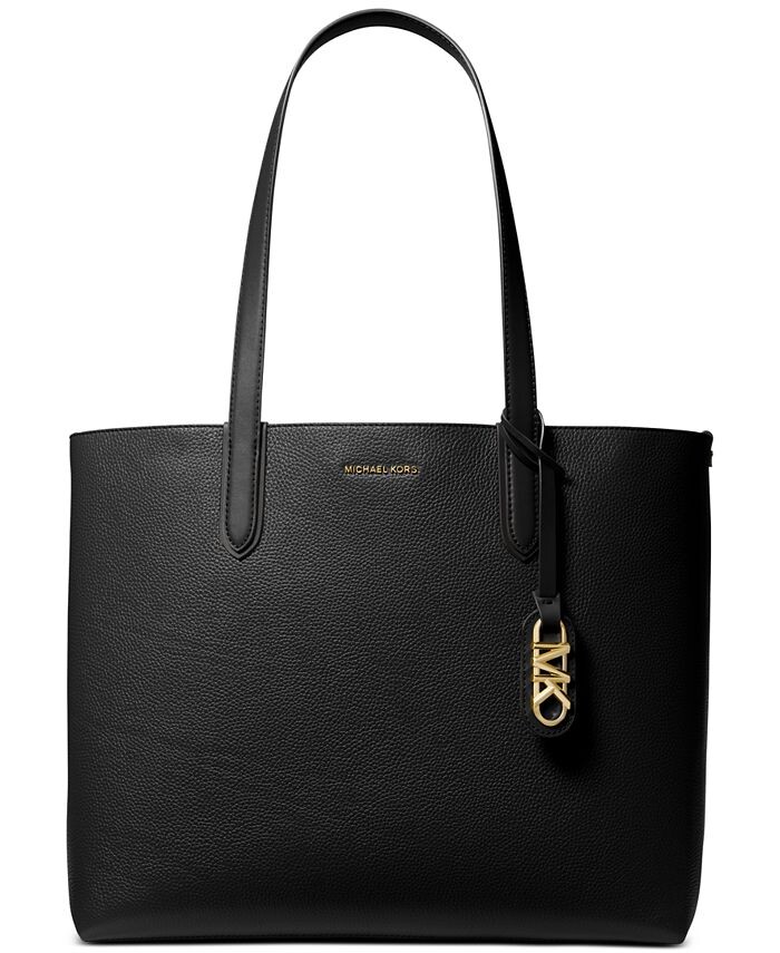 Очень большая двусторонняя кожаная сумка-тоут Eliza East West Michael Kors, черный
Очень большая двусторонняя кожаная сумка-тоут Eliza East West Michael Kors, черный