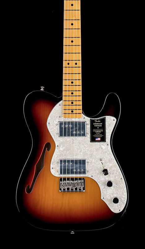 Электрогитара Fender American Vintage II 1972 Telecaster Thinline - 3-Color Sunburst #12727
Электрогитара Fender American Vintage II 1972 Telecaster Thinline - 3-Color Sunburst #12727