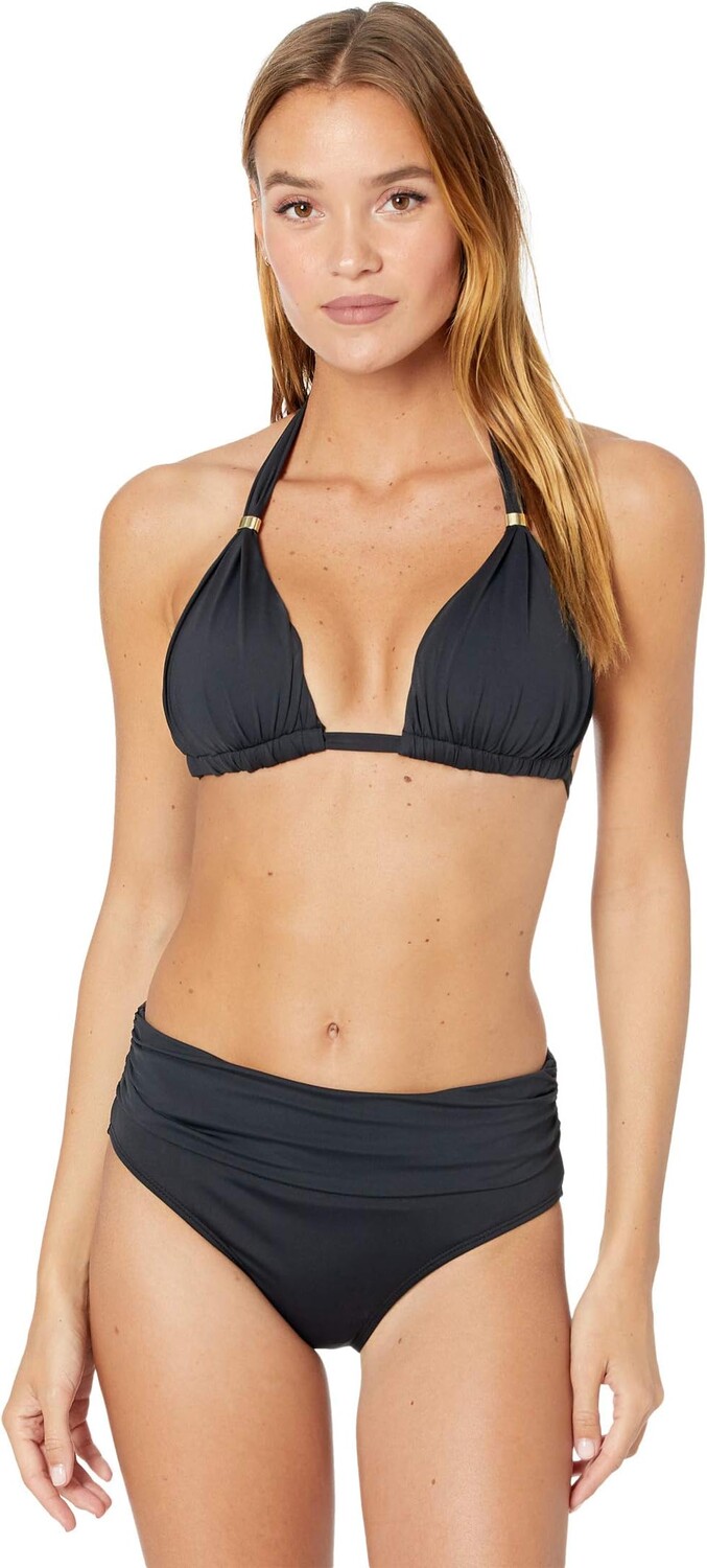 Топ с лямкой на шее и формованной чашкой Beach Club Solids LAUREN Ralph Lauren, черный
Топ с лямкой на шее и формованной чашкой Beach Club Solids LAUREN Ralph Lauren, черный
