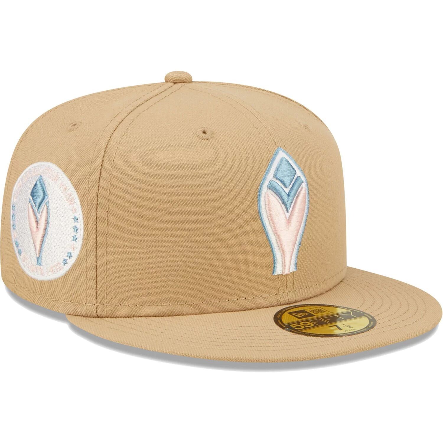 Мужская кепка New Era Tan Atlanta Braves 1972 MLB All-Star Game небесно-голубая шляпа-комбинезон 59FIFTY
Мужская кепка New Era Tan Atlanta Braves 1972 MLB All-Star Game небесно-голубая шляпа-комбинезон 59FIFTY