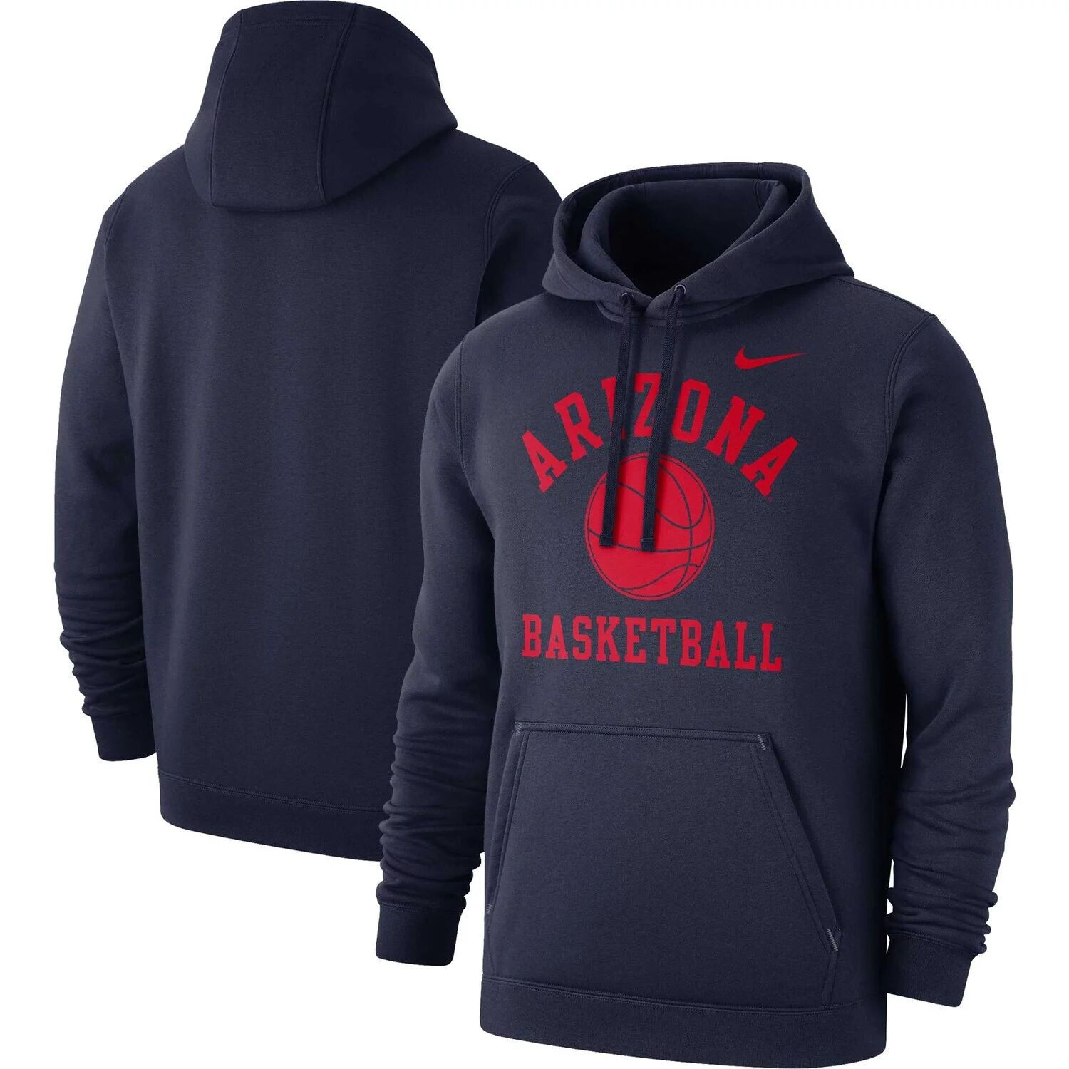 Мужской флисовый пуловер с капюшоном для баскетбольного клуба Arizona Wildcats темно-синего цвета Nike, Синий
Мужской флисовый пуловер с капюшоном для баскетбольного клуба Arizona Wildcats темно-синего цвета Nike, Синий