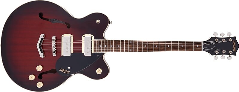Электрогитара Gretsch G2622-P90 Streamliner Center Block DoubleCut P90 V-Stoptail Claret Burst
Электрогитара Gretsch G2622-P90 Streamliner Center Block DoubleCut P90 V-Stoptail Claret Burst