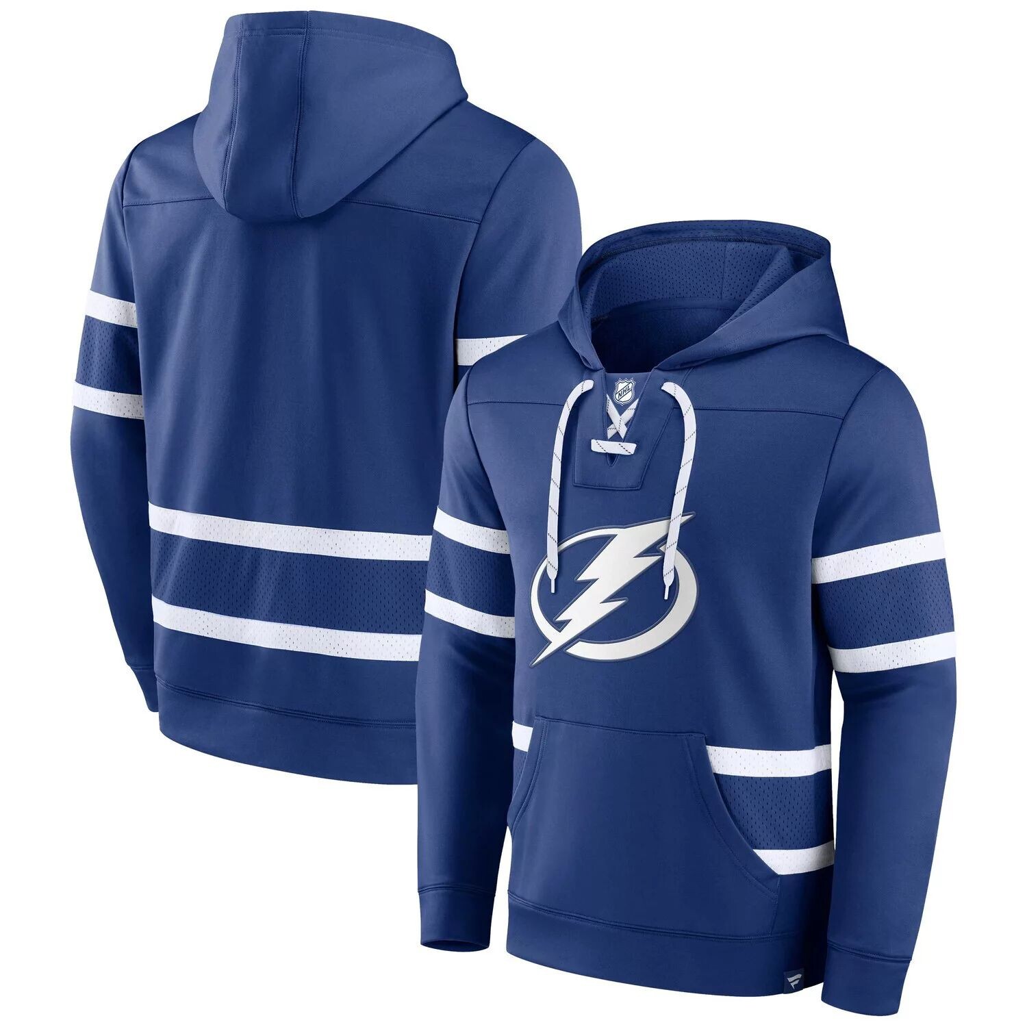 Мужской синий пуловер с капюшоном Tampa Bay Lightning Powerplay Warrior Fanatics
Мужской синий пуловер с капюшоном Tampa Bay Lightning Powerplay Warrior Fanatics