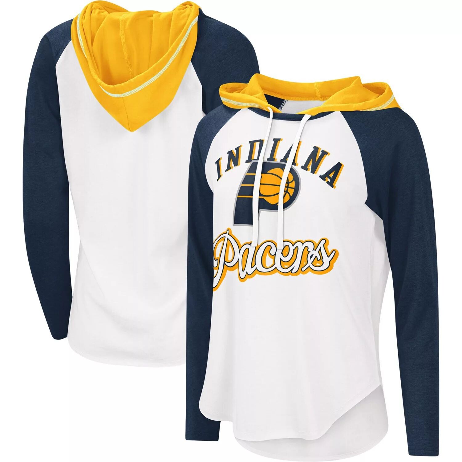 Женская худи G-III 4Her by Carl Banks White Indiana Pacers MVP худи с регланами и футболка с длинными рукавами G-III
Женская худи G-III 4Her by Carl Banks White Indiana Pacers MVP худи с регланами и футболка с длинными рукавами G-III