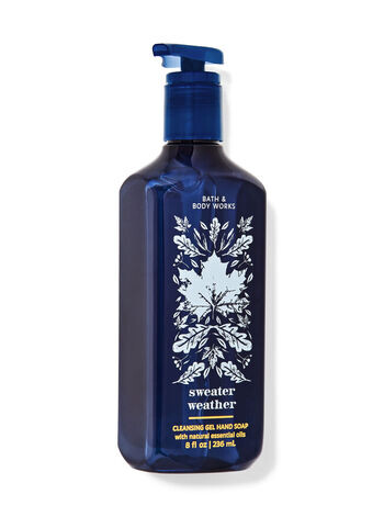 Очищающее гелевое мыло для рук Sweater Weather, 8 fl oz / 236 mL, Bath and Body Works
Очищающее гелевое мыло для рук Sweater Weather, 8 fl oz / 236 mL, Bath and Body Works