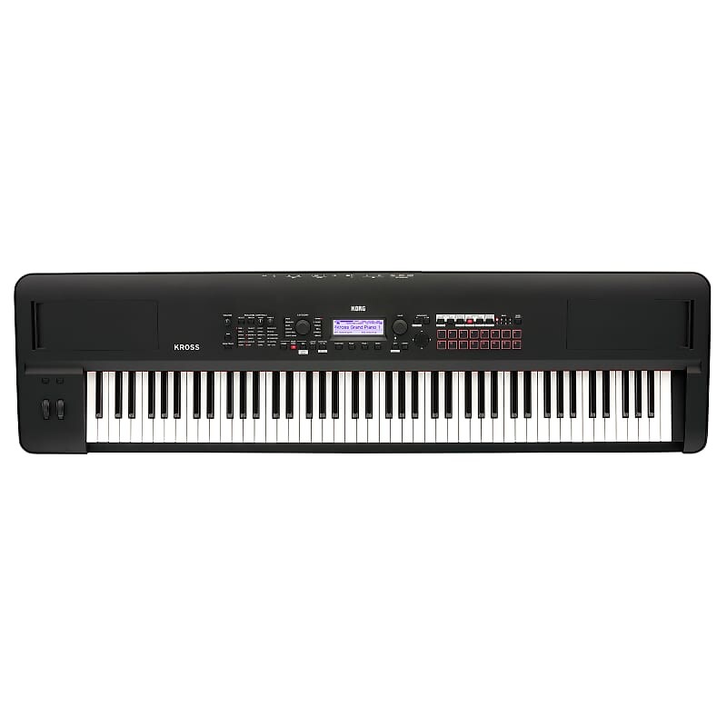 Korg Kross2 88 88-клавишная синтезаторная рабочая станция, матовый черный KROSS288MB
Korg Kross2 88 88-клавишная синтезаторная рабочая станция, матовый черный KROSS288MB