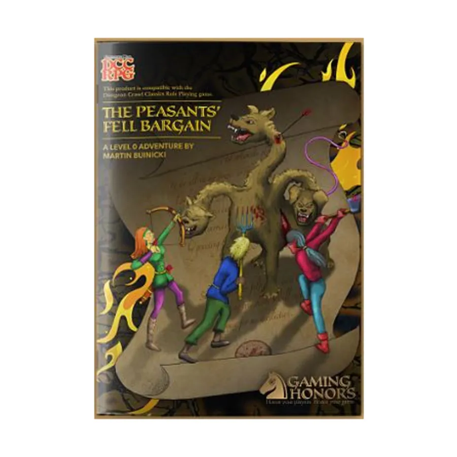 Dungeon Crawl Classics - Peasants' Fell Bargain, Role Playing Games (Gaming Honors), мягкая обложка
Dungeon Crawl Classics - Peasants' Fell Bargain, Role Playing Games (Gaming Honors), мягкая обложка