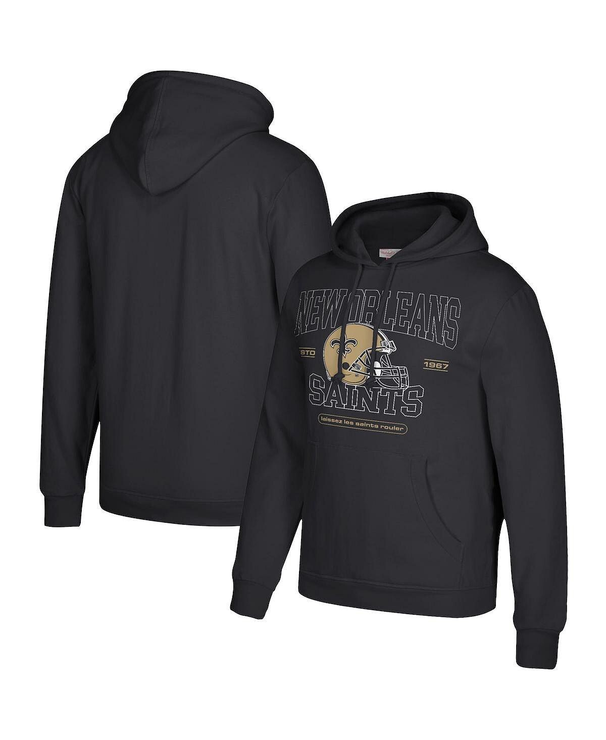 Мужская черная толстовка с капюшоном new orleans saints classic helmet pullover Mitchell & Ness, черный
Мужская черная толстовка с капюшоном new orleans saints classic helmet pullover Mitchell & Ness, черный
