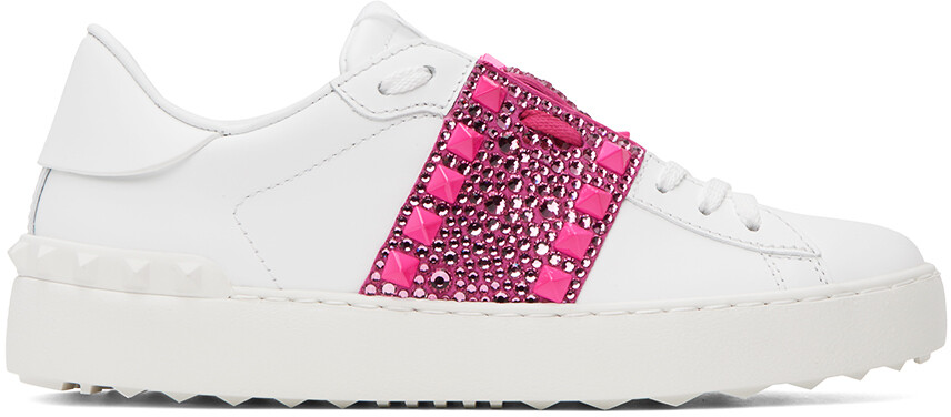 Бело-розовые кроссовки Rockstud Untitled Valentino Garavani, Розовый, Бело-розовые кроссовки Rockstud Untitled Valentino Garavani
Бело-розовые кроссовки Rockstud Untitled Valentino Garavani, Розовый, Бело-розовые кроссовки Rockstud Untitled Valentino Garavani