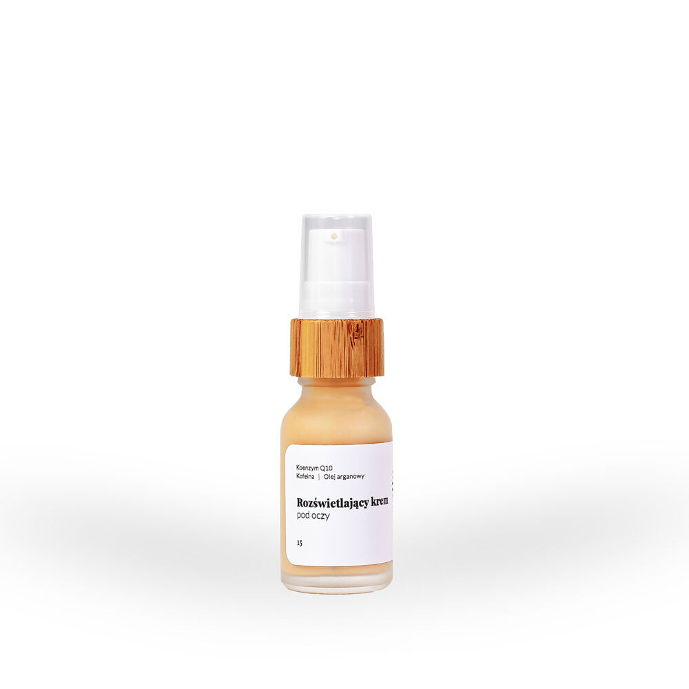 Manilu By Nature Осветляющий крем для век с кофеином, коэнзимом Q10 и аргановым маслом 15мл
Manilu By Nature Осветляющий крем для век с кофеином, коэнзимом Q10 и аргановым маслом 15мл