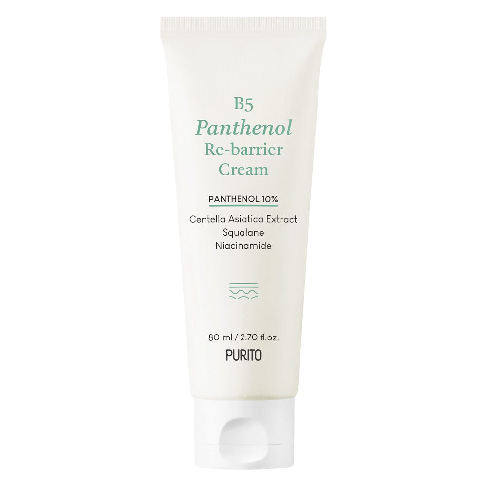 PURITO B5 Panthenol Re-Barrier Cream успокаивающий регенерирующий крем с пантенолом 80мл
PURITO B5 Panthenol Re-Barrier Cream успокаивающий регенерирующий крем с пантенолом 80мл