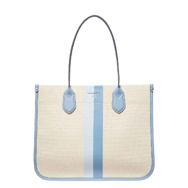 Сумка Michael Michael Kors Heidi Large Stripe Canvas Tote, бежевый/голубой
Сумка Michael Michael Kors Heidi Large Stripe Canvas Tote, бежевый/голубой