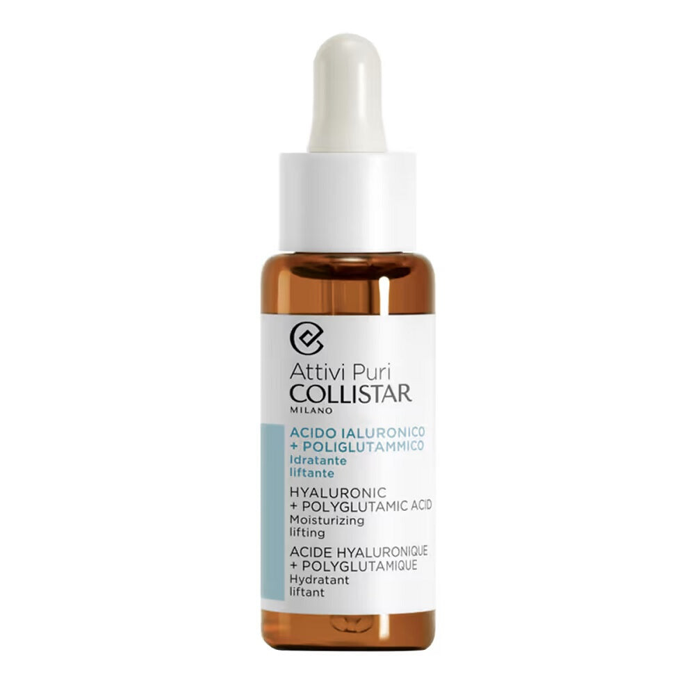 Collistar Attivi Puri Hyaluronic + Polyglutamic Acid Moisturizing Подтягивающая сыворотка для лица с гиалуроновой кислотой и полиглутаминовой кислотой 30мл
Collistar Attivi Puri Hyaluronic + Polyglutamic Acid Moisturizing Подтягивающая сыворотка для лица с гиалуроновой кислотой и полиглутаминовой кислотой 30мл