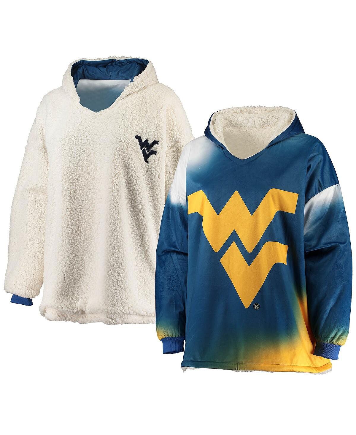 Мужская темно-синяя и белая двусторонняя худи west virginia mountaineers sherpa с большим логотипом и градиентом FOCO, мульти
Мужская темно-синяя и белая двусторонняя худи west virginia mountaineers sherpa с большим логотипом и градиентом FOCO, мульти