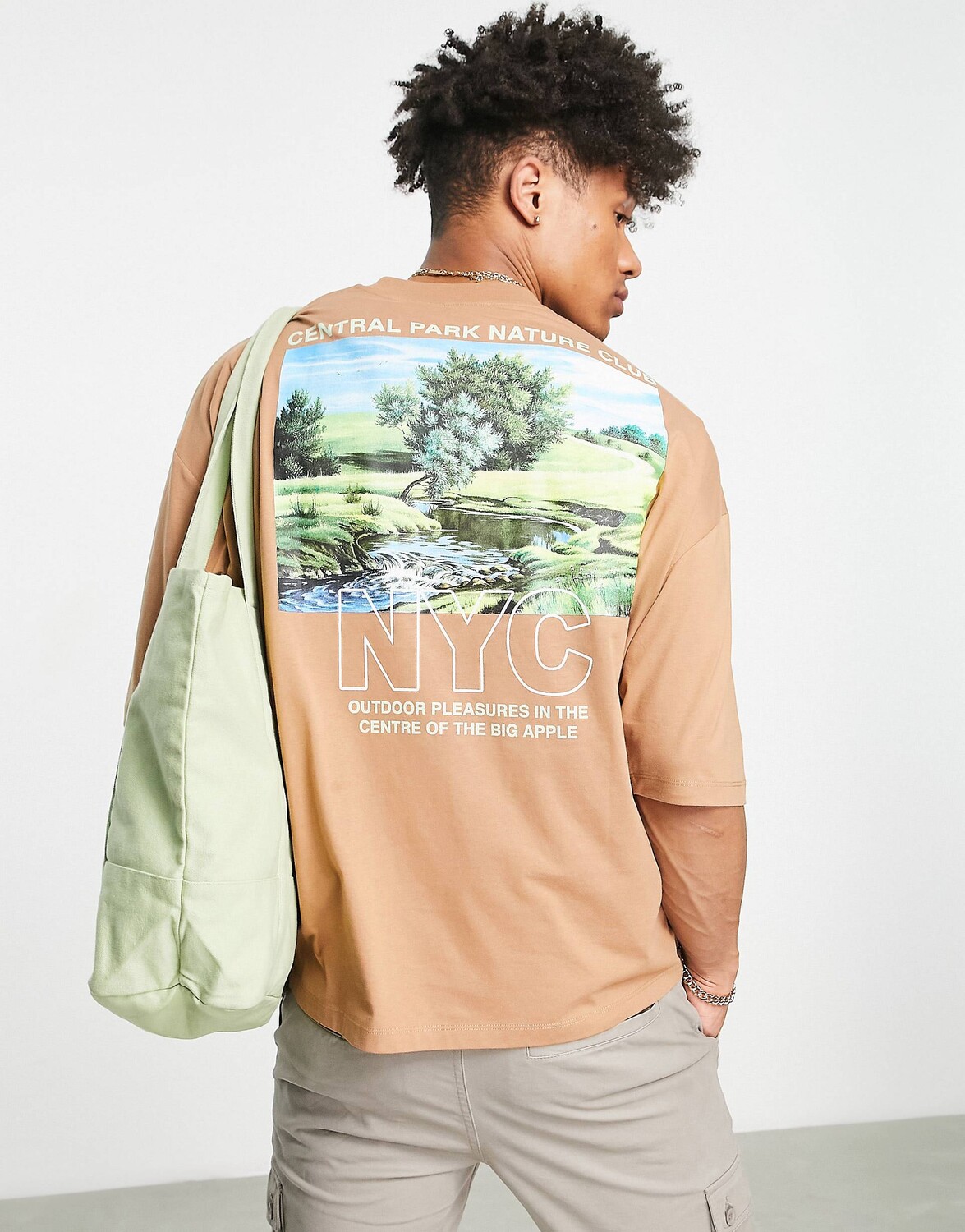 Коричневая футболка оверсайз ASOS DESIGN с фотографическим принтом спереди и сзади ASOS DESIGN
Коричневая футболка оверсайз ASOS DESIGN с фотографическим принтом спереди и сзади ASOS DESIGN