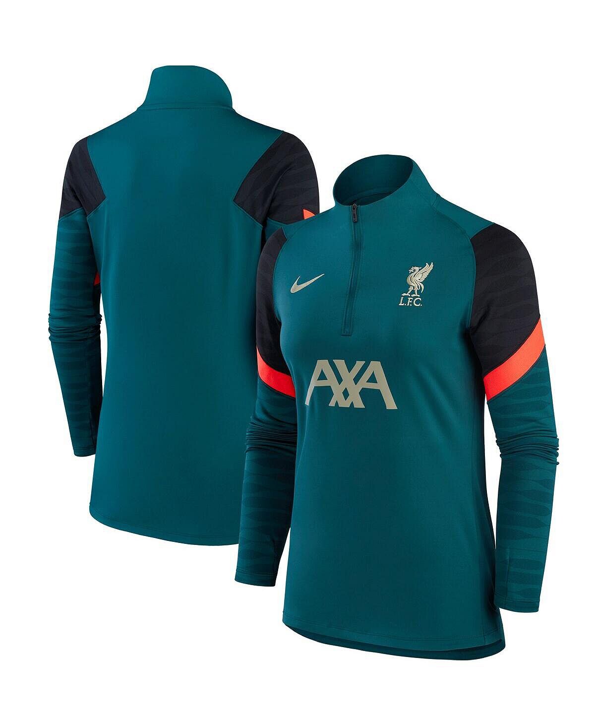 Бирюзовый женский спортивный топ liverpool strike drill raglan с молнией на четверть Nike, бирюзовый, Зеленый
Бирюзовый женский спортивный топ liverpool strike drill raglan с молнией на четверть Nike, бирюзовый, Зеленый
