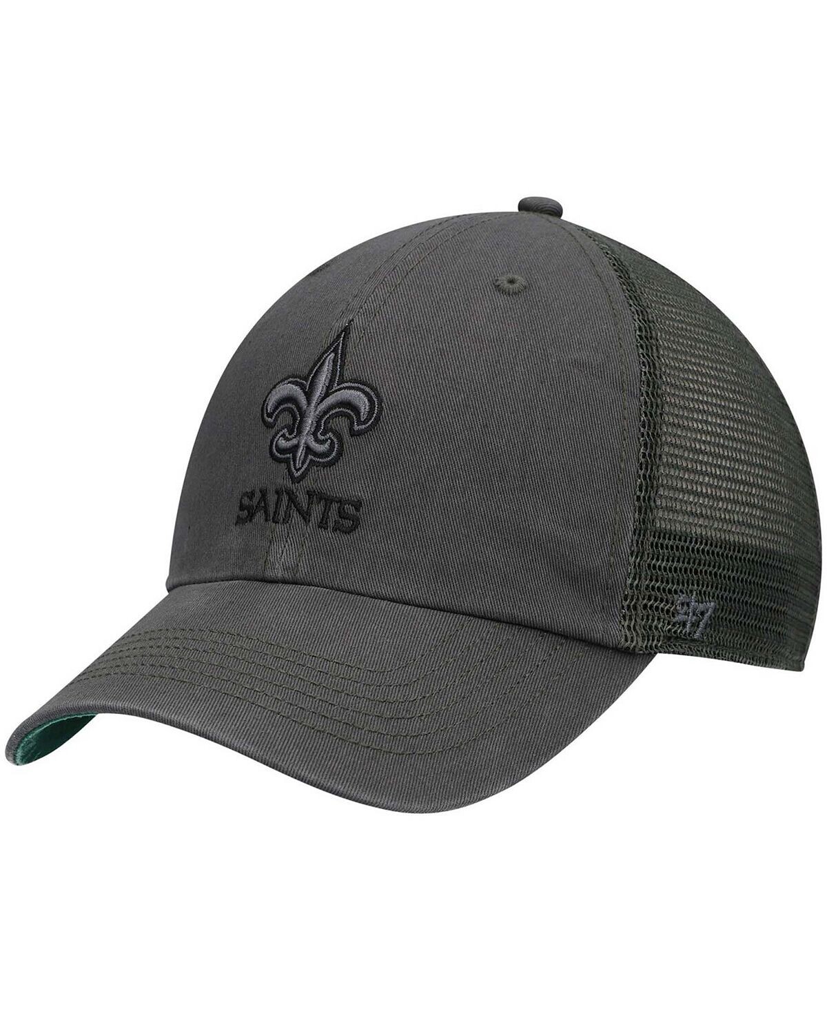 Мужская угольная кепка New Orleans Saints Trawler Clean Up Trucker Snapback '47 Brand
Мужская угольная кепка New Orleans Saints Trawler Clean Up Trucker Snapback '47 Brand