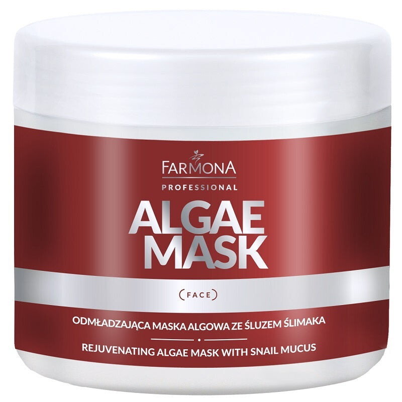 Farmona Professional Algae Mask омолаживающая маска из водорослей со слизью улитки 160г
Farmona Professional Algae Mask омолаживающая маска из водорослей со слизью улитки 160г