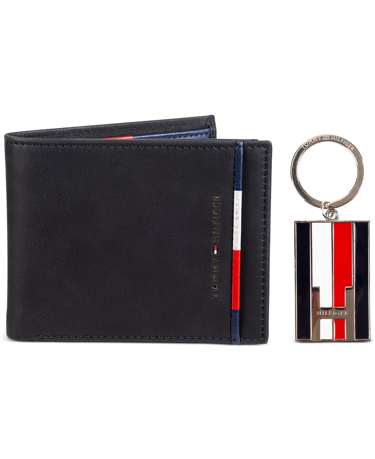 Мужской двустворчатый кошелек RFID, съемный Pocketmate и брелок для ключей Tommy Hilfiger
Мужской двустворчатый кошелек RFID, съемный Pocketmate и брелок для ключей Tommy Hilfiger