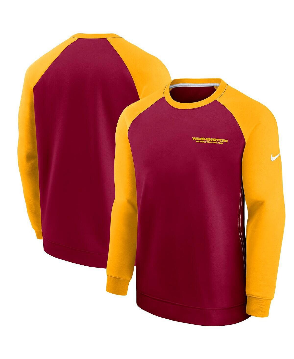 Мужской бордовый, золотой свитер washington football team historic crew performance sweater Nike, мульти, Красный
Мужской бордовый, золотой свитер washington football team historic crew performance sweater Nike, мульти, Красный