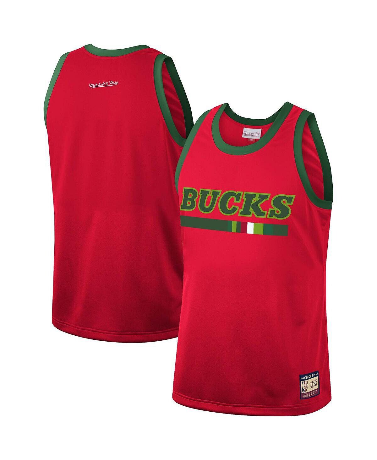 Мужское красное джерси milwaukee bucks hardwood classics team heritage fashion Mitchell & Ness, красный
Мужское красное джерси milwaukee bucks hardwood classics team heritage fashion Mitchell & Ness, красный