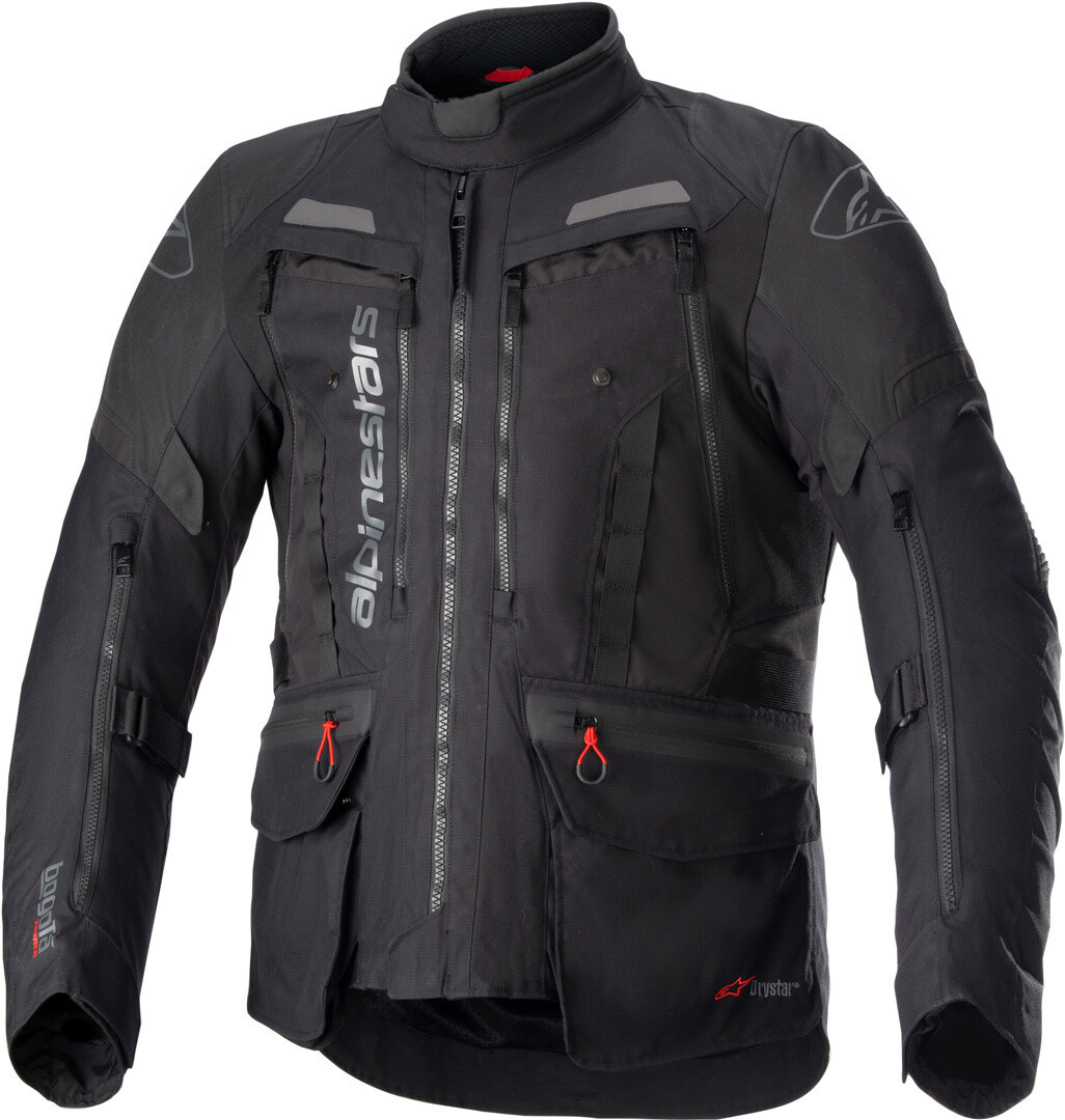 Alpinestars Bogota Pro Drystar водонепроницаемая мотоциклетная текстильная куртка, черный
Alpinestars Bogota Pro Drystar водонепроницаемая мотоциклетная текстильная куртка, черный