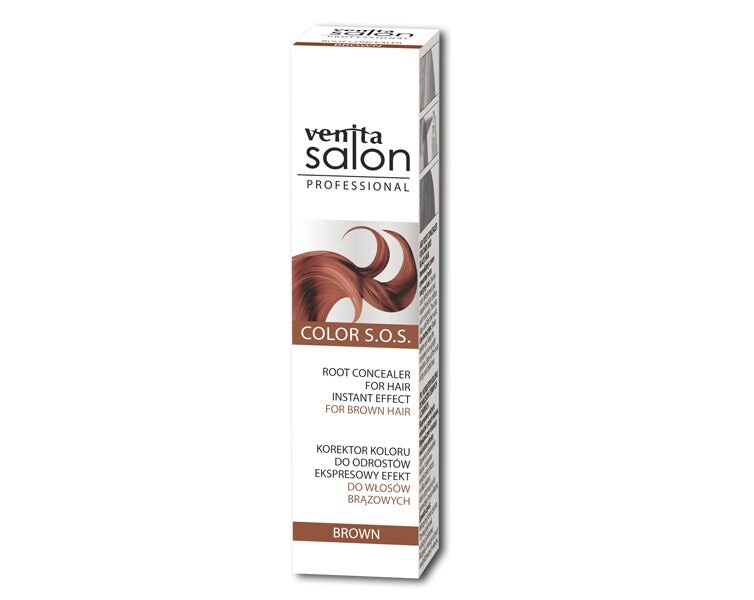 Venita Салон Professional Color S.O.S. корректор цвета для корней Коричневый 75мл
Venita Салон Professional Color S.O.S. корректор цвета для корней Коричневый 75мл