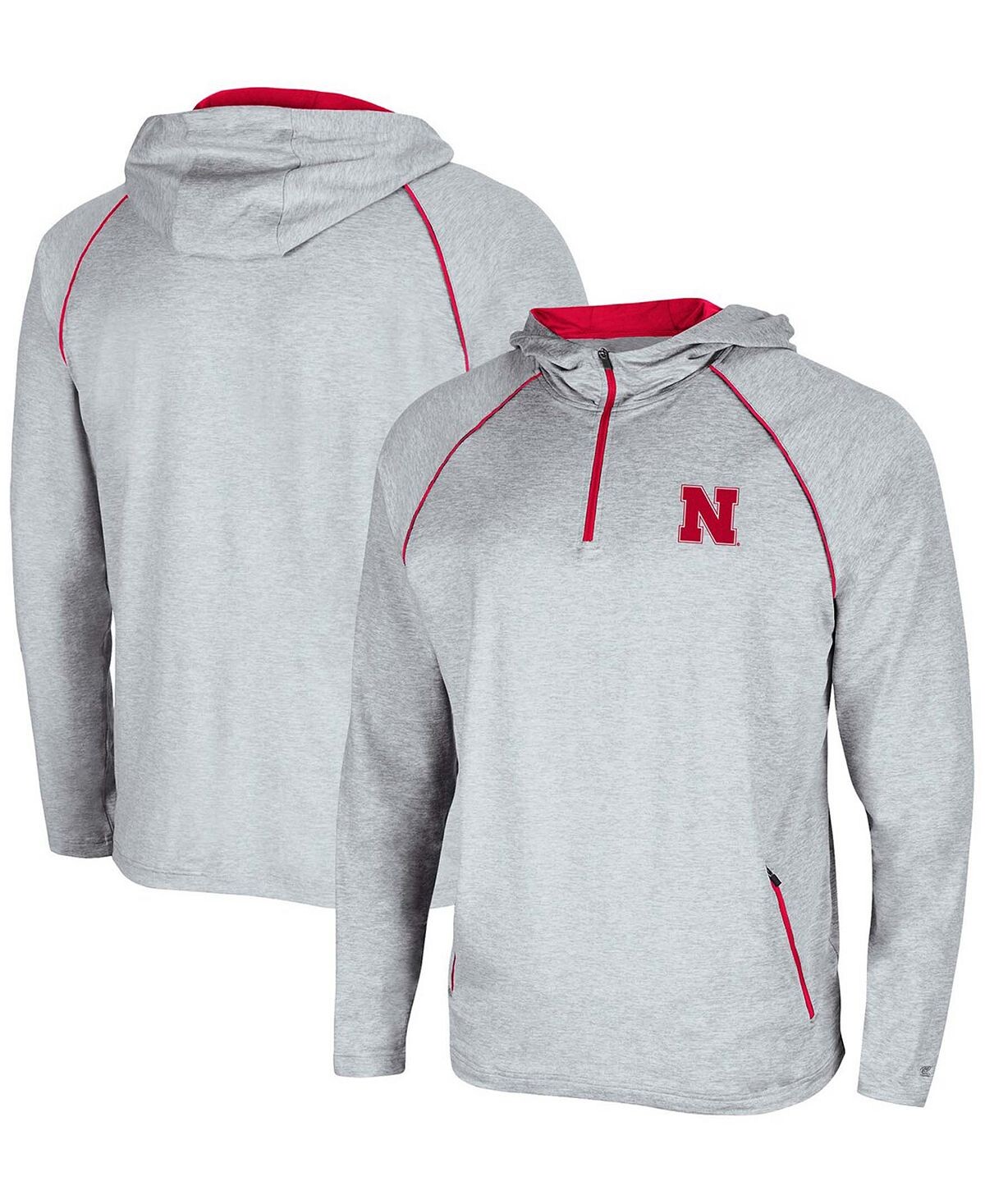 Мужская толстовка с капюшоном heather grey nebraska huskers timeline с молнией на четверть реглан Colosseum, мульти
Мужская толстовка с капюшоном heather grey nebraska huskers timeline с молнией на четверть реглан Colosseum, мульти
