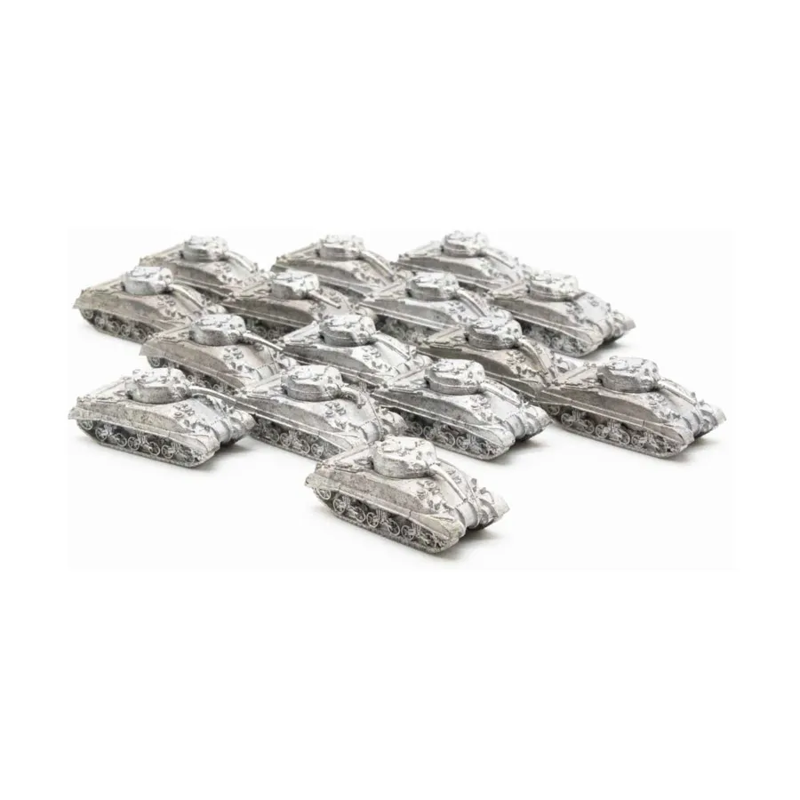 M4A2 75 мм Шерман с юбками песочного цвета, коллекция № 1, WWII Micro Armour - United Kingdom - Loose Miniatures (1:285)
M4A2 75 мм Шерман с юбками песочного цвета, коллекция № 1, WWII Micro Armour - United Kingdom - Loose Miniatures (1:285)