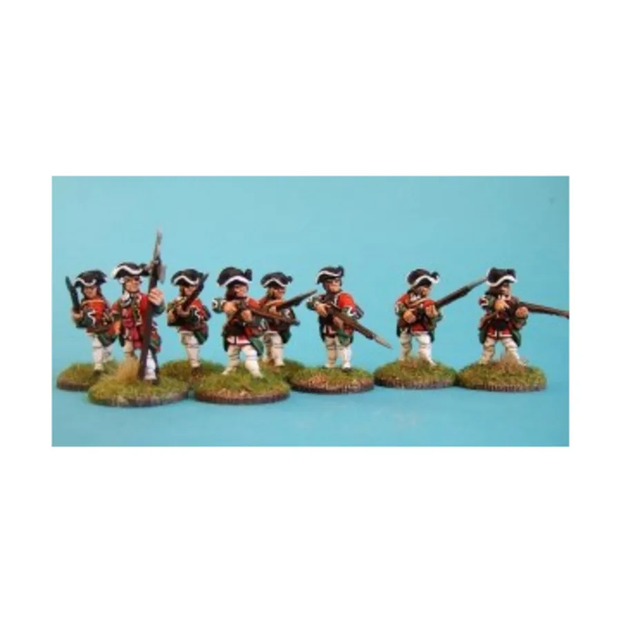Мушкет и Томагавк — подразделение британской регулярной пехоты., French & Indian War 1754-1763 (28mm)
Мушкет и Томагавк — подразделение британской регулярной пехоты., French & Indian War 1754-1763 (28mm)