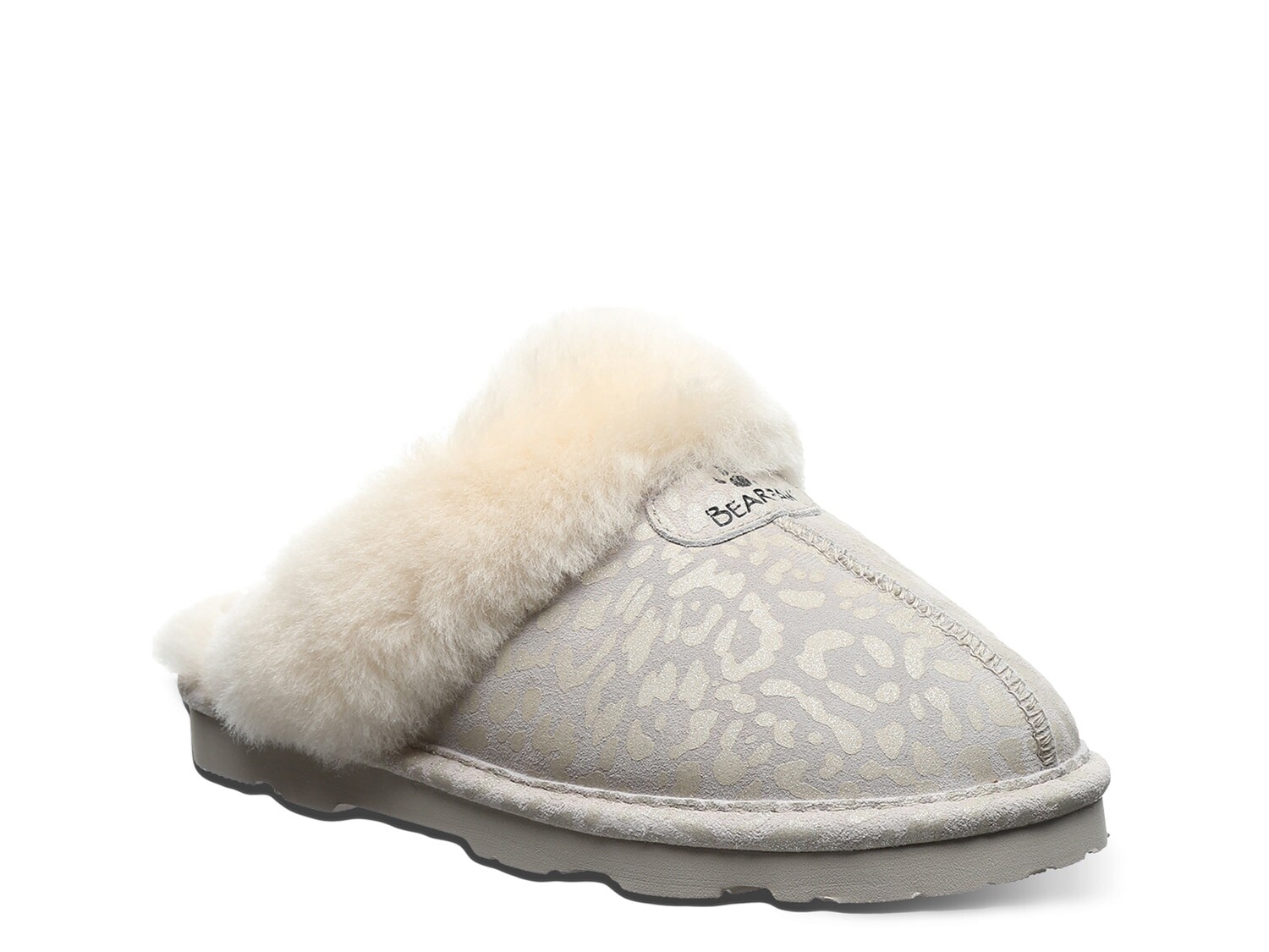 Экзотический мул Медвежьей Лапы Локи Bearpaw, серо-золотой металлик с животным принтом
Экзотический мул Медвежьей Лапы Локи Bearpaw, серо-золотой металлик с животным принтом