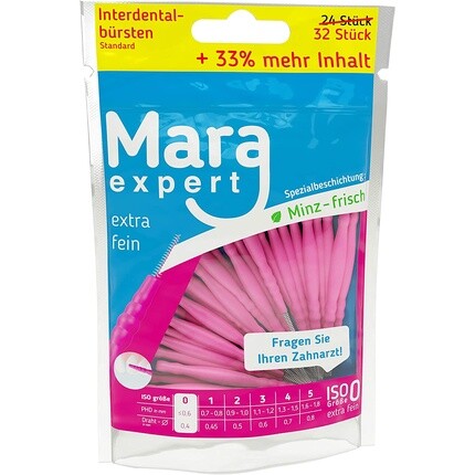 MARA EXPERT Межзубные щетки 0,4 мм ISO 0 Extra Fine Pink, 32 шт. в упаковке — стандартные зубные щетки, упаковка из 32 шт.
MARA EXPERT Межзубные щетки 0,4 мм ISO 0 Extra Fine Pink, 32 шт. в упаковке — стандартные зубные щетки, упаковка из 32 шт.