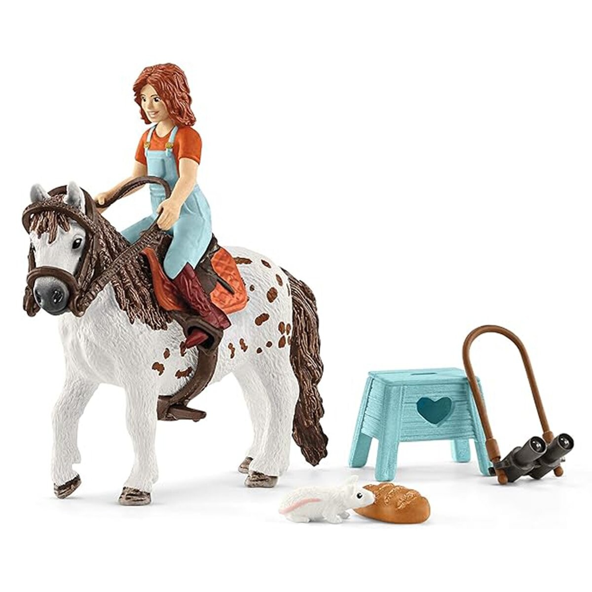 SLH42518 Schleich Horse Club - фигурка пони Миа и Спотти, набор фигурок для детей 5+
SLH42518 Schleich Horse Club - фигурка пони Миа и Спотти, набор фигурок для детей 5+