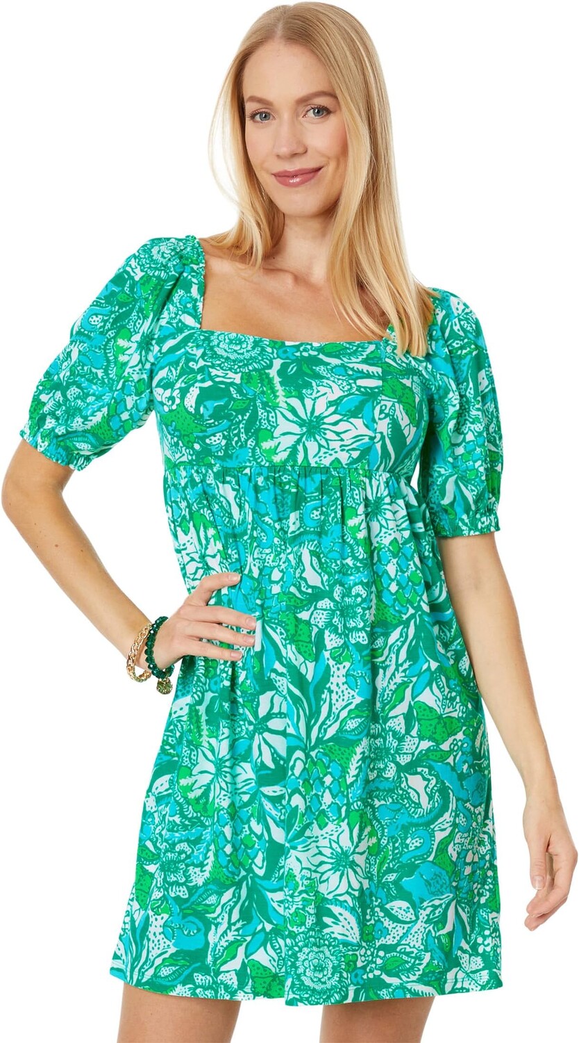Платье Delaney с короткими рукавами Lilly Pulitzer, цвет Botanical Green Safari Sangria
Платье Delaney с короткими рукавами Lilly Pulitzer, цвет Botanical Green Safari Sangria