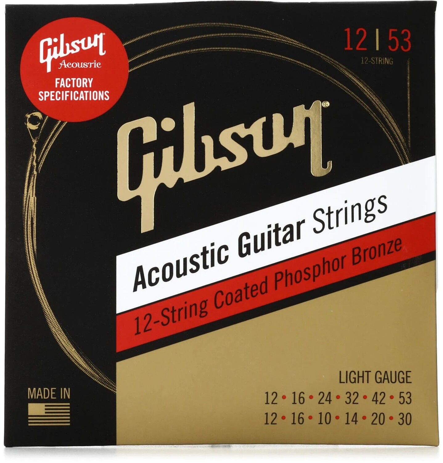 Аксессуары Gibson SAG-PB12L Струны для акустической гитары из фосфористой бронзы с покрытием — .012-.053 Легкие, 12-струнные
Аксессуары Gibson SAG-PB12L Струны для акустической гитары из фосфористой бронзы с покрытием — .012-.053 Легкие, 12-струнные