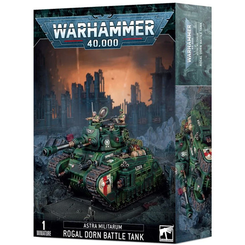 Миниатюра Games Workshop Warhammer 40K: Astra Militarum - Rogal Dorn Battle Tank
Миниатюра Games Workshop Warhammer 40K: Astra Militarum - Rogal Dorn Battle Tank