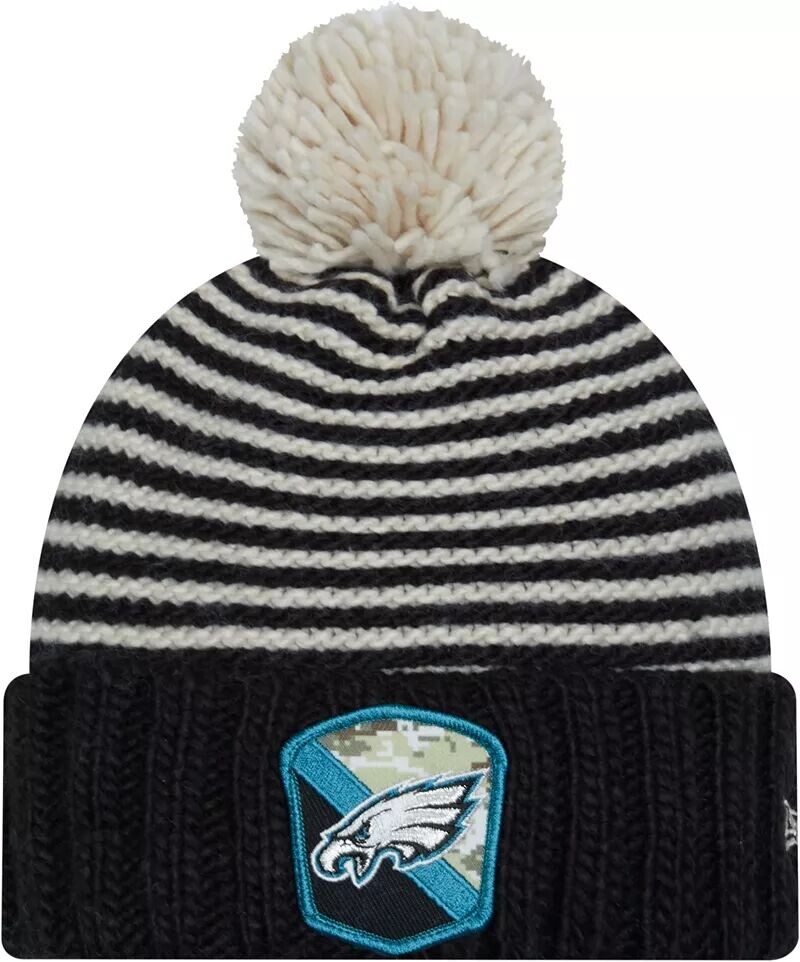 Женская черная вязаная шапка New Era Philadelphia Eagles 2023 Salute to Service
Женская черная вязаная шапка New Era Philadelphia Eagles 2023 Salute to Service