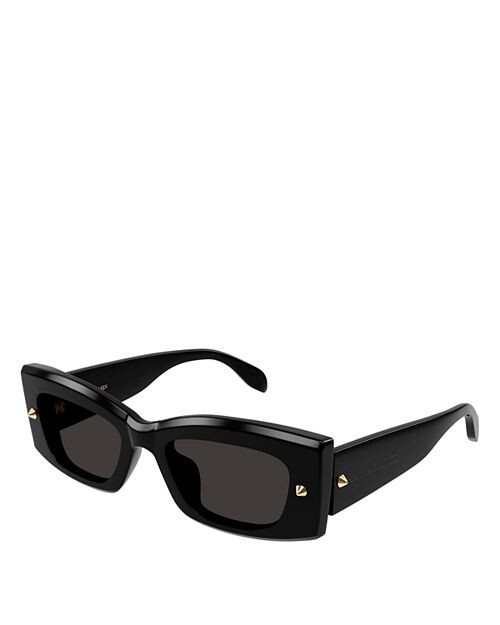 Прямоугольные солнцезащитные очки с застежкой Spike, 51 мм Alexander McQUEEN, цвет Black
Прямоугольные солнцезащитные очки с застежкой Spike, 51 мм Alexander McQUEEN, цвет Black