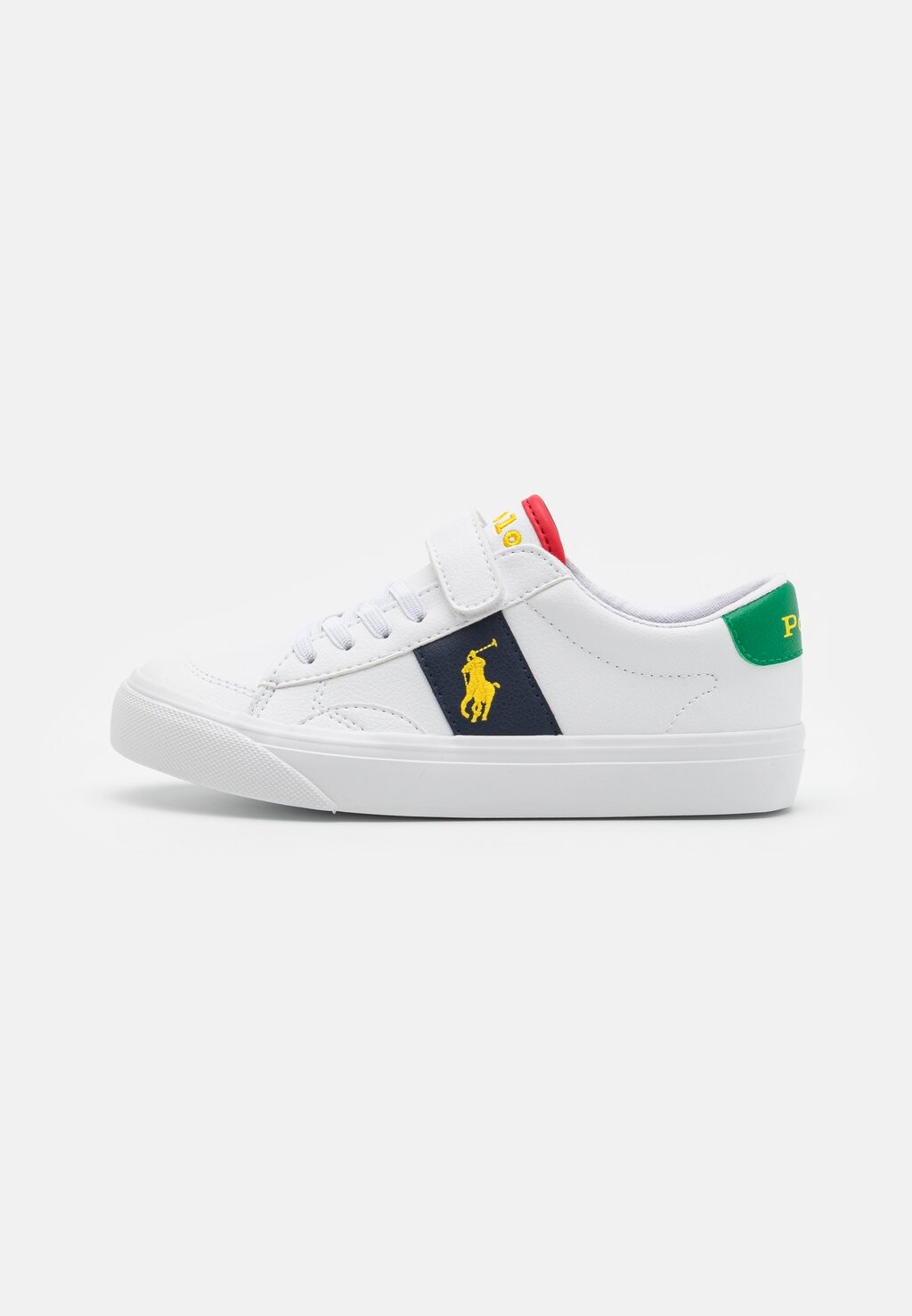 Кроссовки низкие RYLEY UNISEX Polo Ralph Lauren, цвет white tumbled/navy/green/yellow
Кроссовки низкие RYLEY UNISEX Polo Ralph Lauren, цвет white tumbled/navy/green/yellow