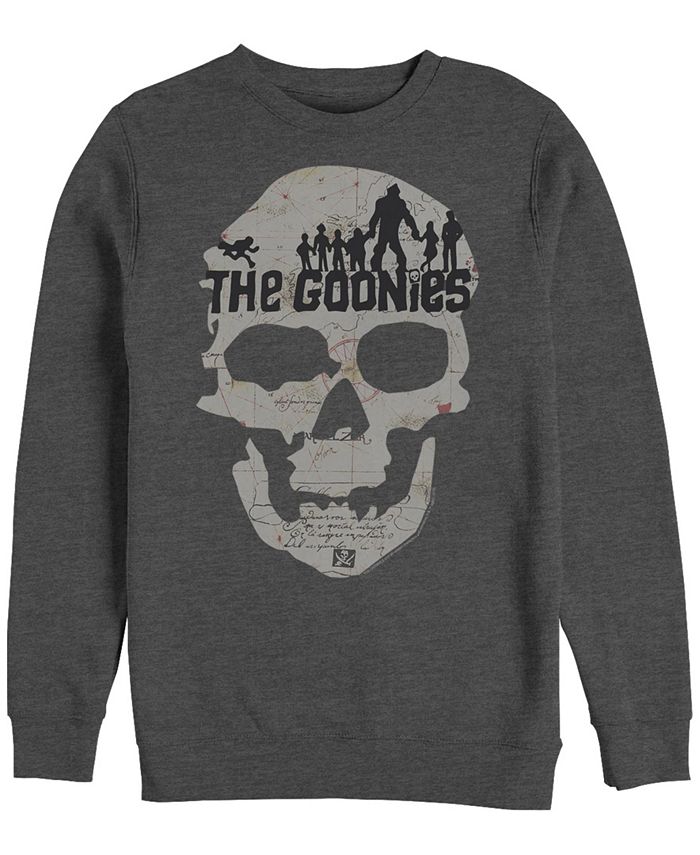 

Мужская футболка Goonies Goonie Skull Map с коротким рукавом Fifth Sun, серый