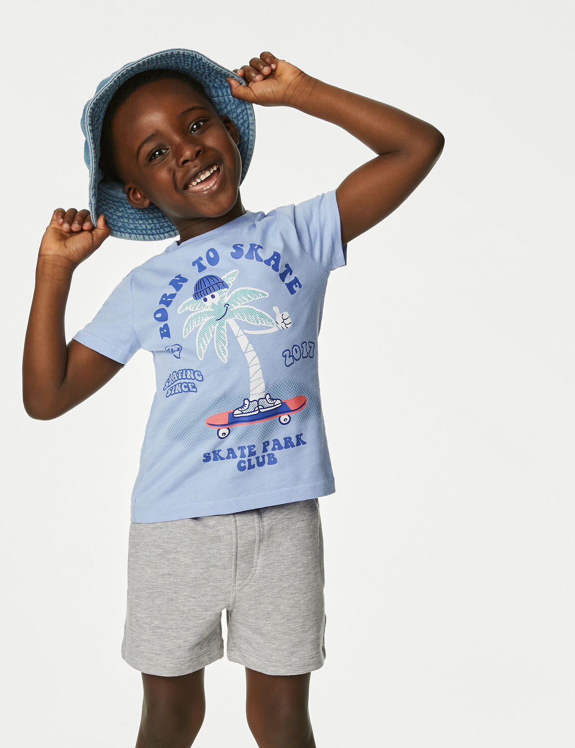 Комплект из 2 предметов из чистого хлопка для катания на коньках (2–8 лет) Marks & Spencer, мульти
Комплект из 2 предметов из чистого хлопка для катания на коньках (2–8 лет) Marks & Spencer, мульти