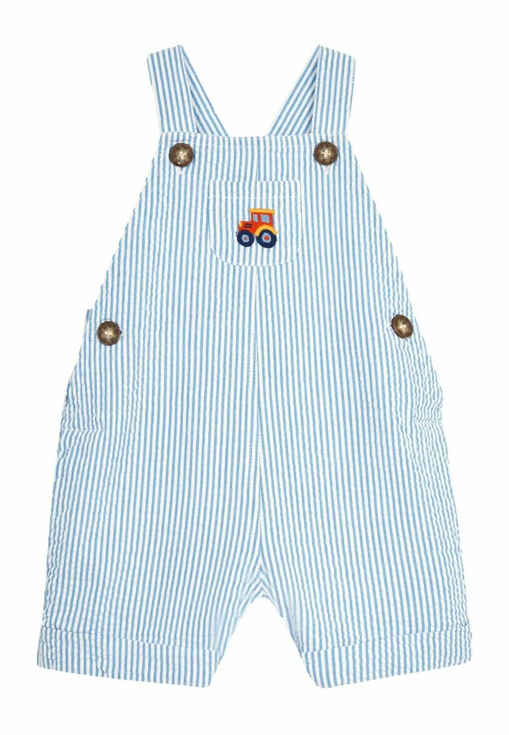 Комбинезон TRACTOR POCKET SEERSUCKER STRIPE-REGULAR FIT JoJo Maman Bébé, цвет blue
Комбинезон TRACTOR POCKET SEERSUCKER STRIPE-REGULAR FIT JoJo Maman Bébé, цвет blue