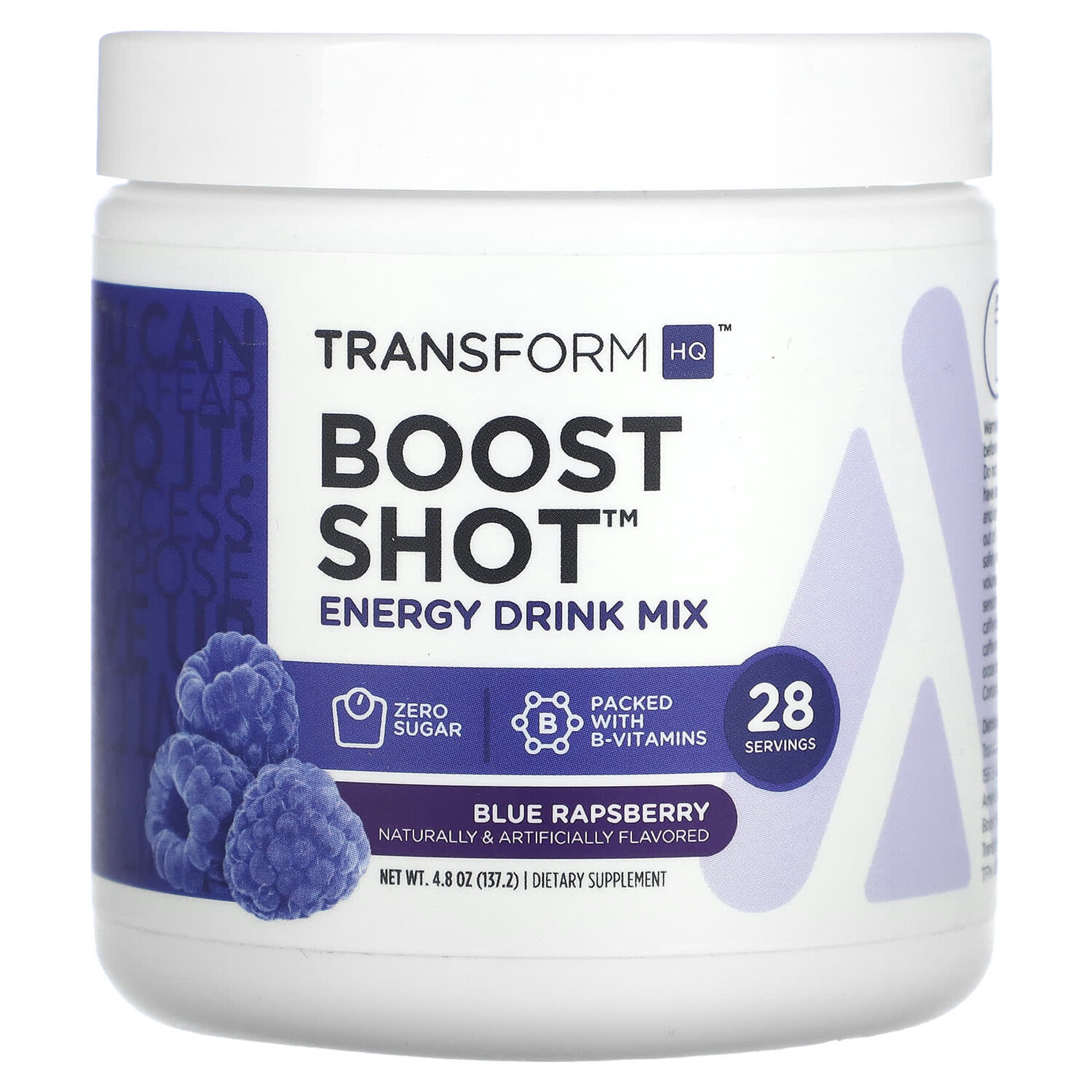 Boost Shot, смесь для энергетического напитка, голубая малина, 137,2 г (4,8 унции), TransformHQ
Boost Shot, смесь для энергетического напитка, голубая малина, 137,2 г (4,8 унции), TransformHQ