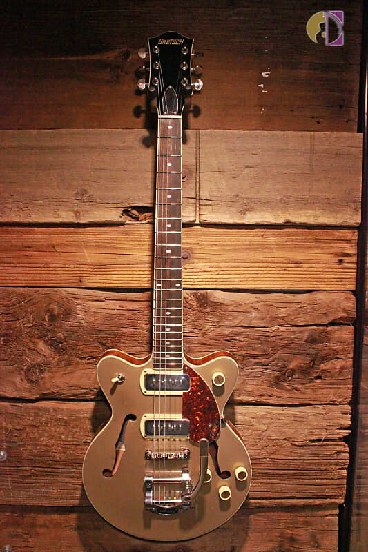 Электрогитара Gretsch G2655T-P90 Streamliner Center Block Jr. DC P90 Electric Guitar, Sahara Metallic
Электрогитара Gretsch G2655T-P90 Streamliner Center Block Jr. DC P90 Electric Guitar, Sahara Metallic